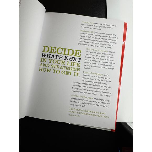 BOOK USED The 5 Book: Where Will You be Five Years from Today? Hardcover Zadra - Picture 4 of 4
